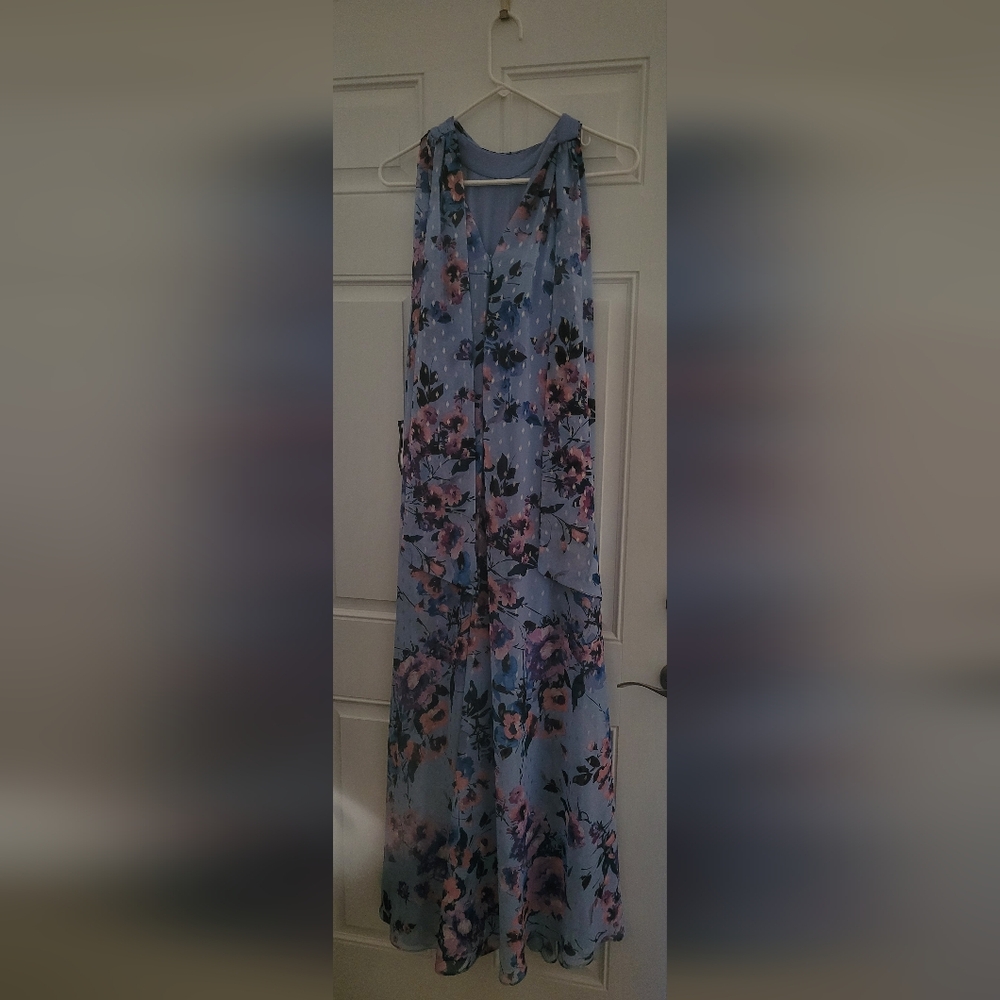 NWT MSK Wide Leg Jumpsuit Floral Size Small.